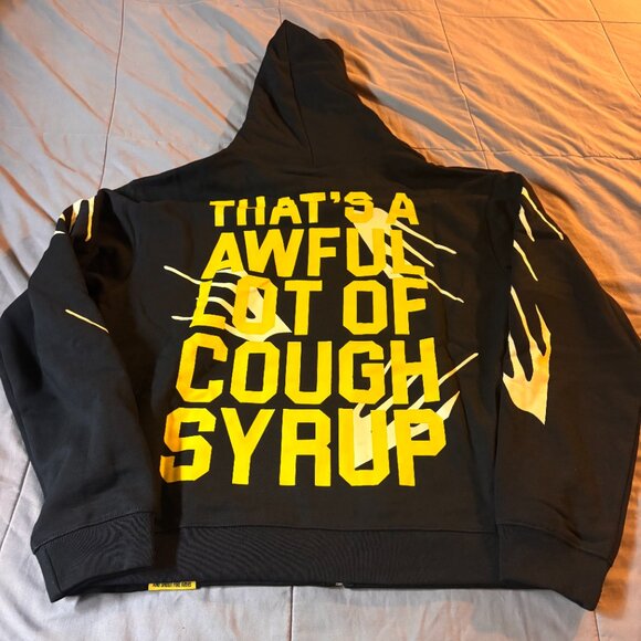 Awful Lot Of Cough Syrup zip up Hoodie - Picture 2 of 4